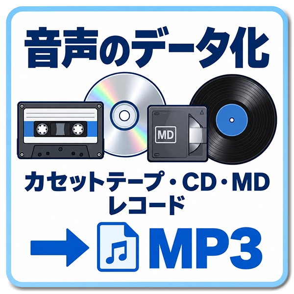 音声からMP3データ化
